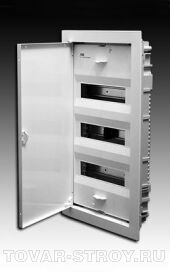 Бокс АВВ UK 530 (встраиваемый, металл/пластик) 36/42М белый