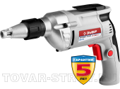 Шуруповерт ЗУБР сетевой 220 Вт (ЗСШ-730-45) реверс, магн. патрон НЕХ 1/4", 730 Вт, 0-4500 обр/мин.