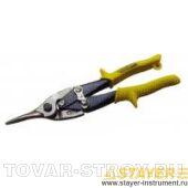 Ножницы STAYER 23055-L MASTER по металлу, CrV, левые, 260 мм