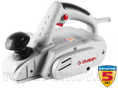 Электро-рубанок ЗУБР (ЗР-750-82) 750 Вт, 82 мм, глубина 2 мм, 16000 об/мин, подключение к пылесосу