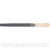 Напильник, 150 мм, полукруглый, деревянная ручка СИБРТЕХ