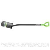 Лопата штыковая, металлический черенок, прямоугольная СИБРТЕХ