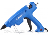 Пистолет термоклеящий ЗУБР ПРОФИ (06851-120-12) D-12мм, 180 Вт, рабоч. температура 193 градуса Цельсия