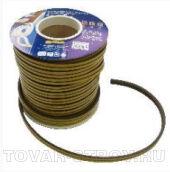 Уплотнитель для дверей и окон (1 метр) Е-образный коричневый