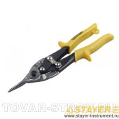 Ножницы STAYER 2321 по металлу, прямой рез, 240 мм