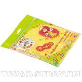 Салфетка универс. из микрофибры голуб. 300*300 мм Elfe