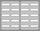 Щит ABB U54 в нишу 834х1060х120 5ти рядный (240 модулей)