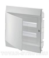 Бокс в нишу ABB Mistral41 36М (2x18) непрозрачная дверь без клеммного блока