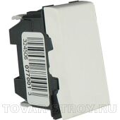 077000 - Выключатели - Программа Mosaic - 10 AX - 250 В~ - 1 модуль - белый