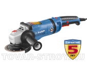 Болгарка ЗУБР ПРОФИ (УШМ-П125-1400 ЭПСТ) 1400 Вт, 125 мм, 3000-9500 об/мин