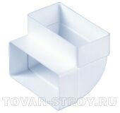 Колено вертикальное 110х55/90°