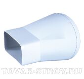 Переходник плоский-круглый 110х55/100