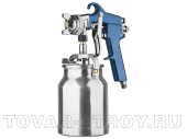 Краскопульт пневм. ЗУБР ПРОФИ ПРО-Н350 (06451-1.8) с ниж. бочком, сопло 1,8 мм, бачок 1 л