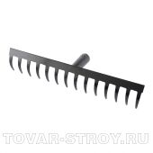 Грабли 14-зубые, 360 мм., без черенка, прямые СИБРТЕХ Россия