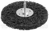 Щетка дисковая полимерная с открытой агрессивной структурой со шпилькой (35162-075) 75 мм