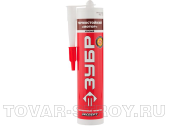 Герметик ЗУБР "МОТОР" термостойкий силиконовый, красный, 280 мл