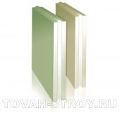 Пазогребневые гипсовые плиты (пазогребень) полнотелый стандартный (667х500х100) ВОЛМА