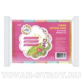 Губки для посуды Optima MAXI, 98*65*31 мм, 5шт. Elfe Россия