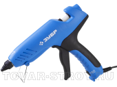 Пистолет термоклеящий ЗУБР ПРОФИ (06851-80-12) D-12мм, 100 Вт, рабоч. температура 193 градуса Цельсия