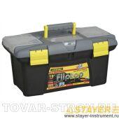 Ящик STAYER 2-38015-19 FLIP TOP пластмассовый для инструмента, 18" - 455х245х210 мм