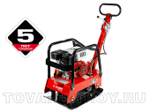 Виброплита реверс. хода ЗУБР для грунта (ЗВПБ-25 ГРХ) бензин, 25 кН, 124 кг, 630х400 мм, HONDA GX160