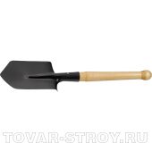 Лопата "саперная", деревянный черенок Россия