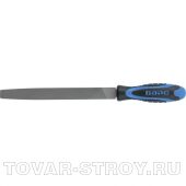 Напильник плоский 200 мм, двухкомпонентная рукоятка БАРС
