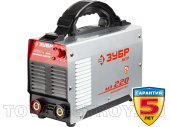 Сварочный инвертор ЗУБР М3 (ЗАС-М3-220) 220 А, 220 В, IGBT, ПВ-25%, Hot start, защита от перегрева
