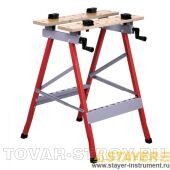 Верстак STAYER 38720 столярный складной, 755х605х240 мм