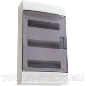 Бокс настенный ABB Mistral41 36М (3x12) прозрачная дверь с клеммным блоком