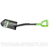 Лопата штыковая укороченная, металлический черенок СИБРТЕХ