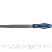 Напильник полукруглый 200 мм, двухкомпонентная рукоятка БАРС