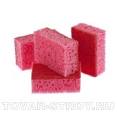 Губки для посуды "КОРАЛЛ", 95*64*36 мм, 4 шт. Elfe Россия