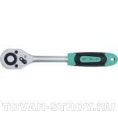 Ключ-трещотка 1/2", 72 зуба, с быстрым сбросом, CrV STELS