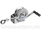 Лебедка ручная барабанная ЗУБР ПРОФИ 0,9т/8м (43113-0.9) тяговая тросовая