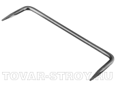 Скоба кованая строительная 10х250х70 мм