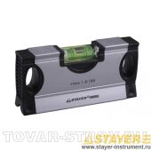 Уровень STAYER 34732-2,0 МИНИ с уклоном, 2.0:100