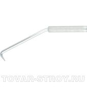 Крюк для вязки арматуры, 245 мм, оцинкованная рукоятка СИБРТЕХ