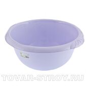 Таз пластмассовый круглый 9л сиреневый ТМ Elfe Россия
