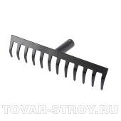 Грабли 12-зубые,300 мм., без черенка, прямые СИБРТЕХ Россия