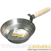 Ковш STAYER 0824 MASTER штукатурный с деревянной ручкой