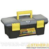 Ящик STAYER 2-38015-13 FLIP TOP пластмассовый для инструмента, 13.5" - 342х170х150 мм