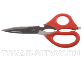 Ножницы кухонные ЗУБР (40487) 220 мм, пласт. рукоятки