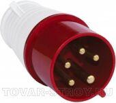 Вилка переносная 5х32А 380В