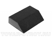 Губка шлифовальная угловая ЗУБР (35613-080) 100х68х42х26 мм, Р80