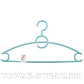 Вешалка пластиковая для верхней одежды, цветная 43 см. ELFE