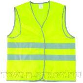 Жилет сигнальный, желтый, размер XXL СИБРТЕХ