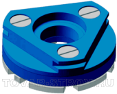 Фреза алмазная "DISTAR" DFC-S EXTRA CP45H ФАТ - С 95/МШМ 10 х 9 №0