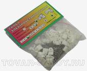 Скоба 6мм электроустановочная плоская (50шт)