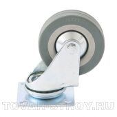 Колесо поворотное d-50 мм., крепление платформенное СИБРТЕХ